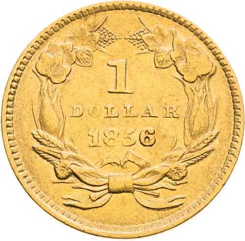 Dolar 1856 - revers