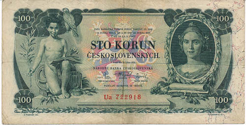100 Koruna 1931 - front