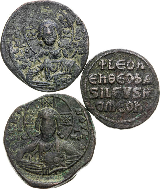 AE (9th–10th century) (3 pcs) - front