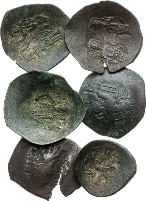 AE Trachy (12th–13th century) (6 pcs) - front