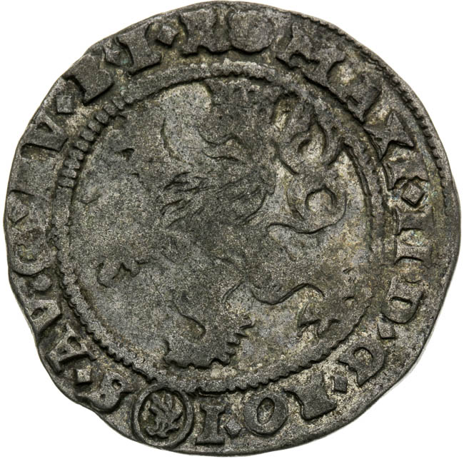 Bílý groš 1576 - avers