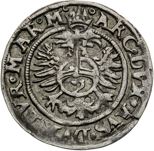 2 Krejcar 1570 - revers