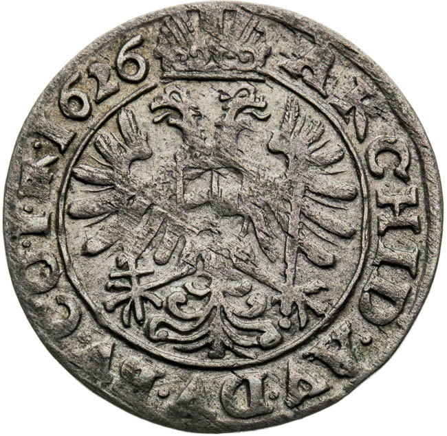 3 Kreutzer 1626 - back