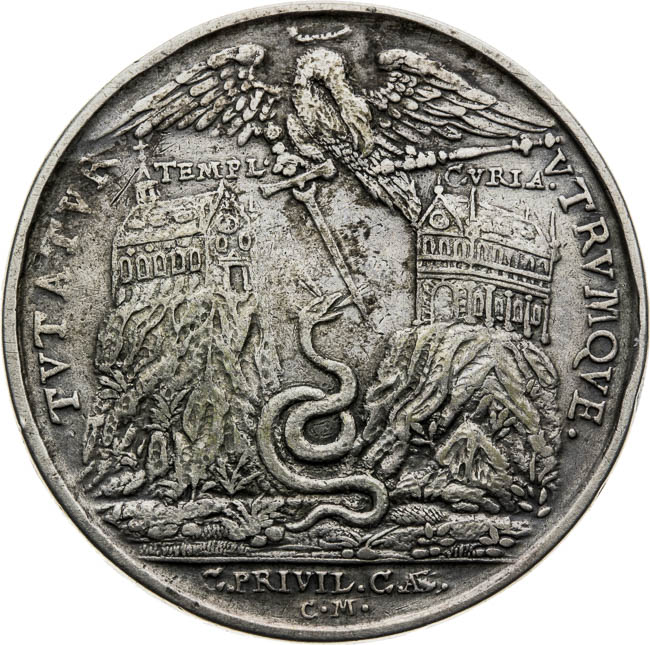 Silver medal (1620) - front
