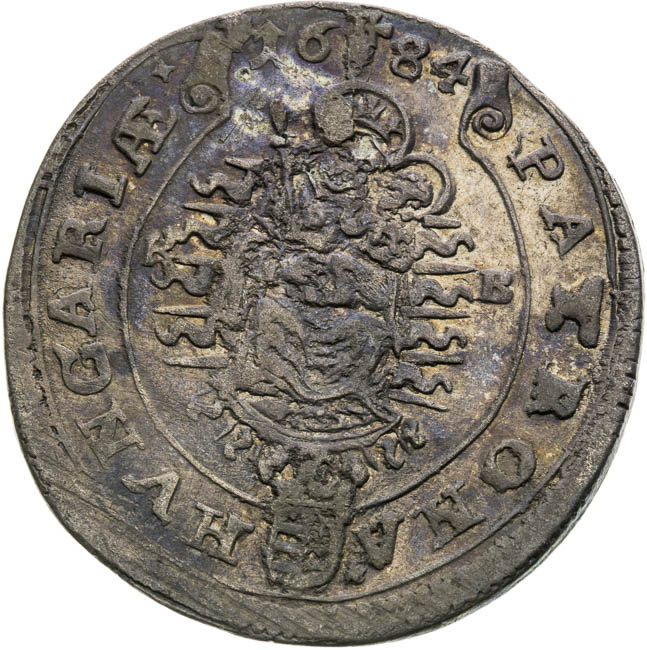 XV Kreutzer 1684 - back
