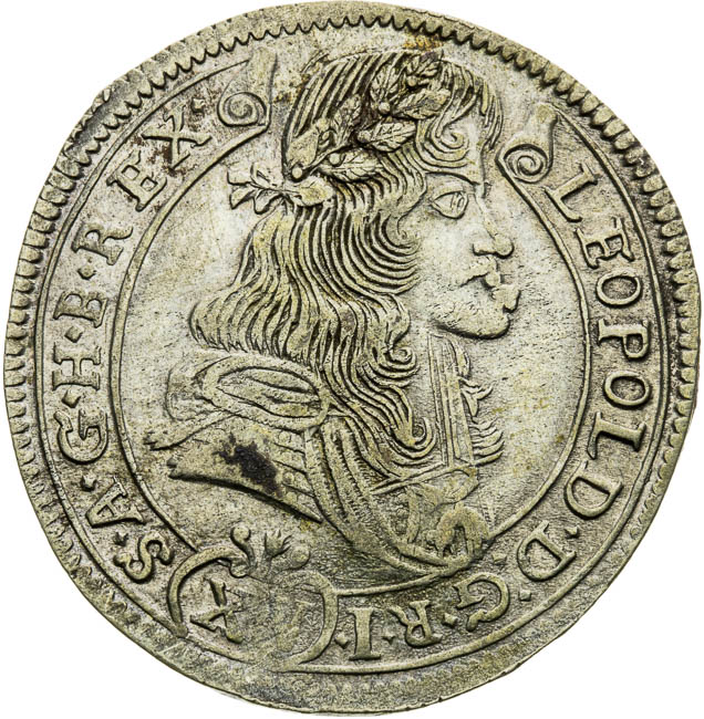 XV Kreutzer 1686 - front