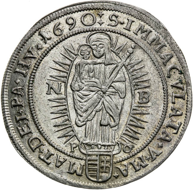 XV Kreutzer 1690 - back