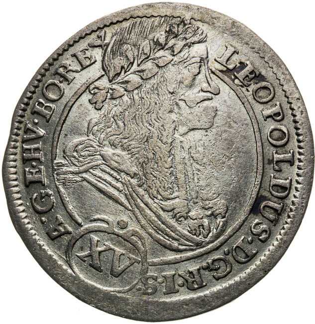 XV Grajciar 1696 - averz