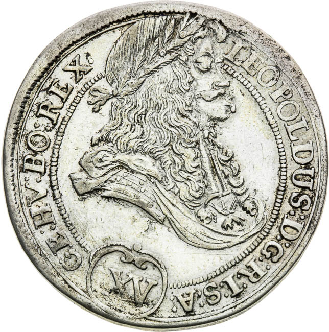XV Grajciar 1696 - averz