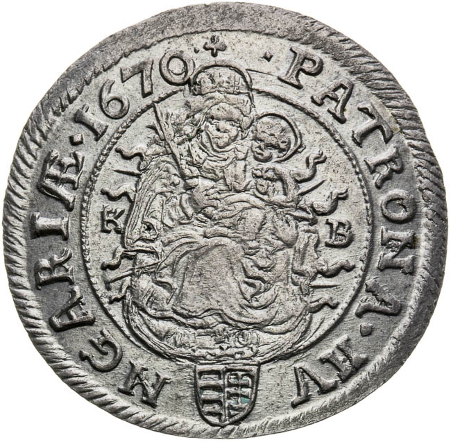 VI Grajciar 1670 - reverz