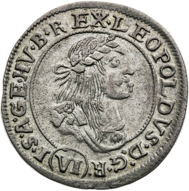 VI Grajciar 1671 - averz