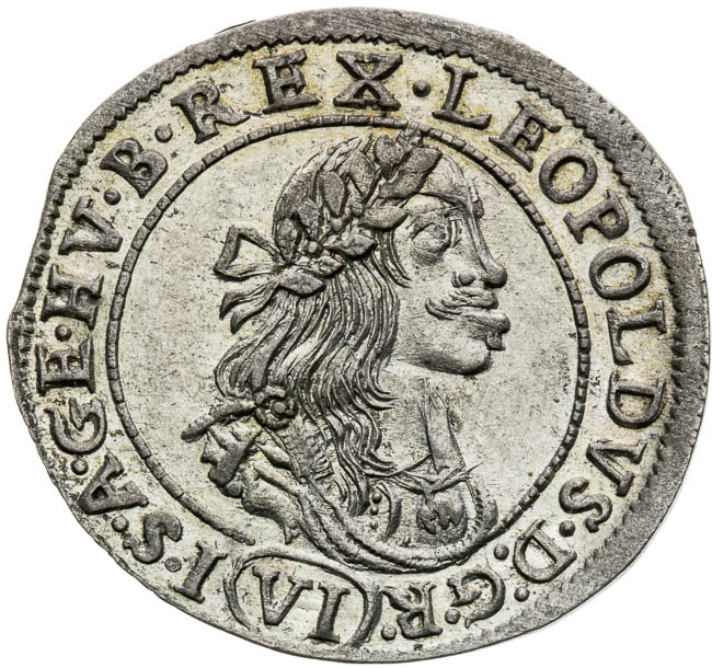 VI Grajciar 1673 - averz