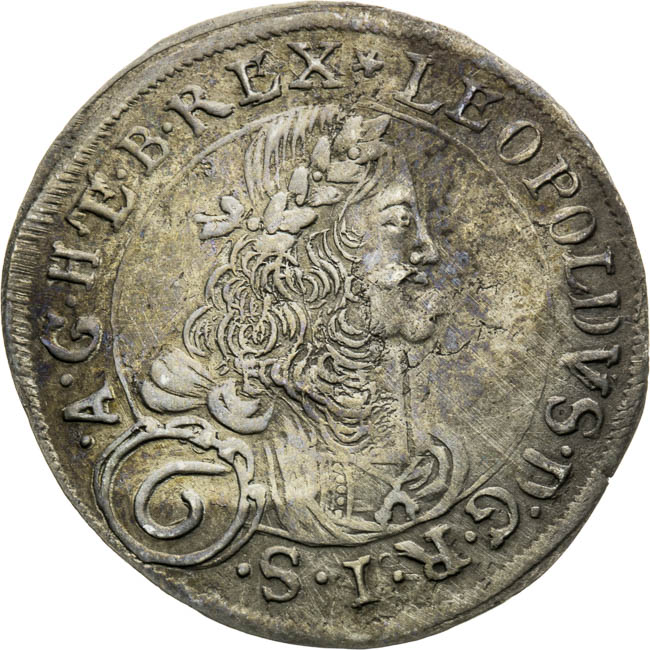 6 Grajciar 1673 - averz