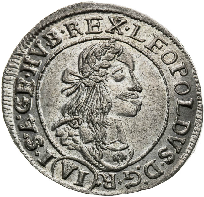 VI Grajciar 1674 - averz