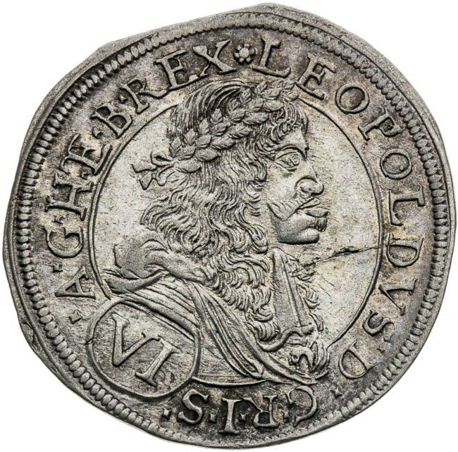 VI Grajciar 1674 - averz