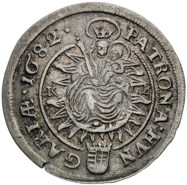 VI Grajciar 1682 - reverz