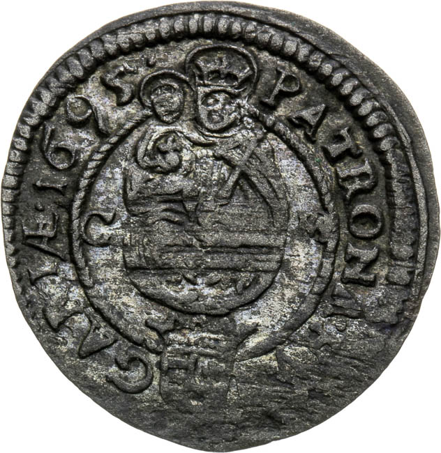 Krejcar 1695 - revers