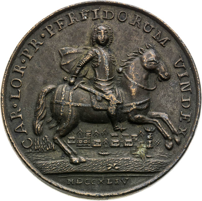 Medaila 1744 - averz