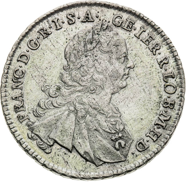 XVII Kreutzer 1761 - front