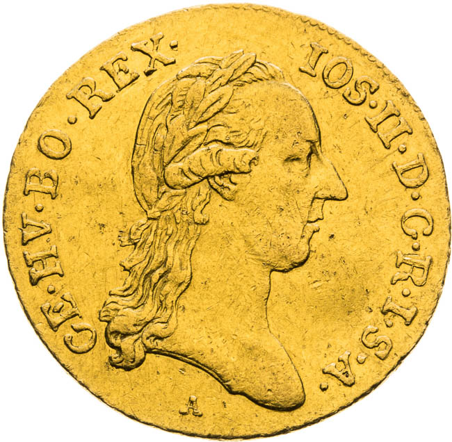 Dukát 1788 - averz