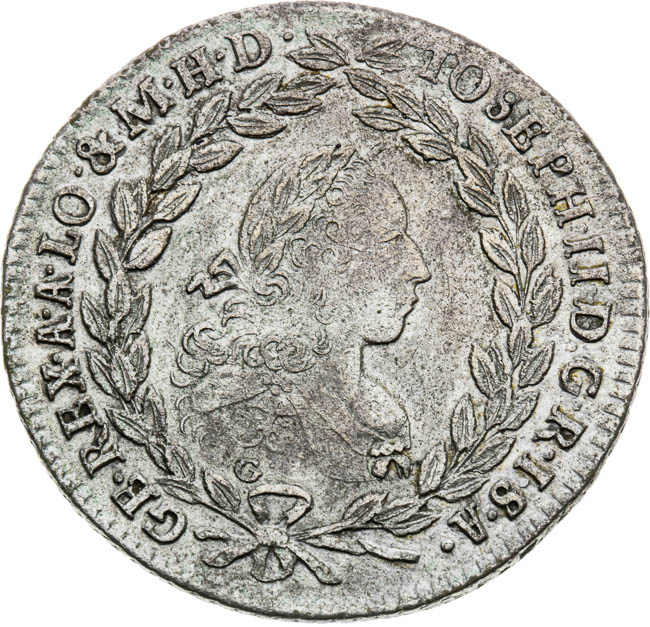 20 Grajciar 1778 - averz