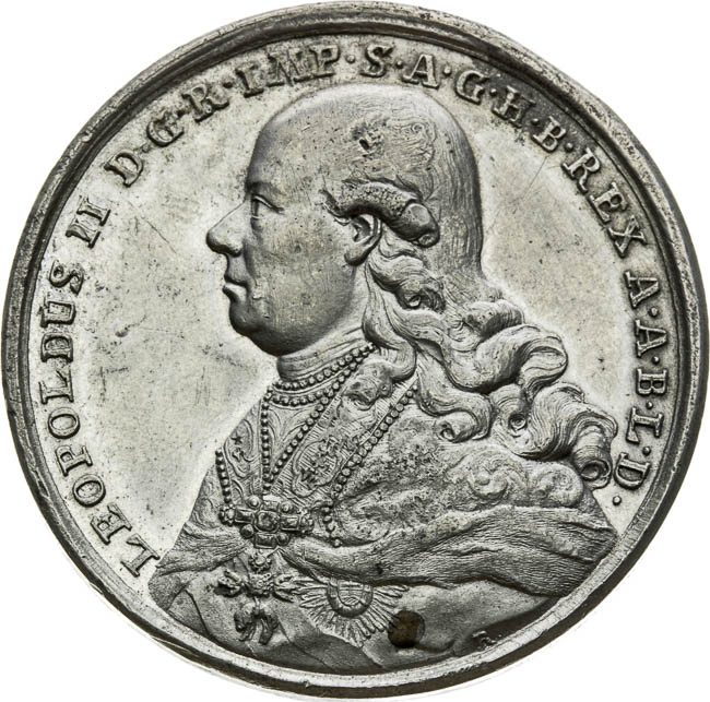 Medaila 1790 - averz