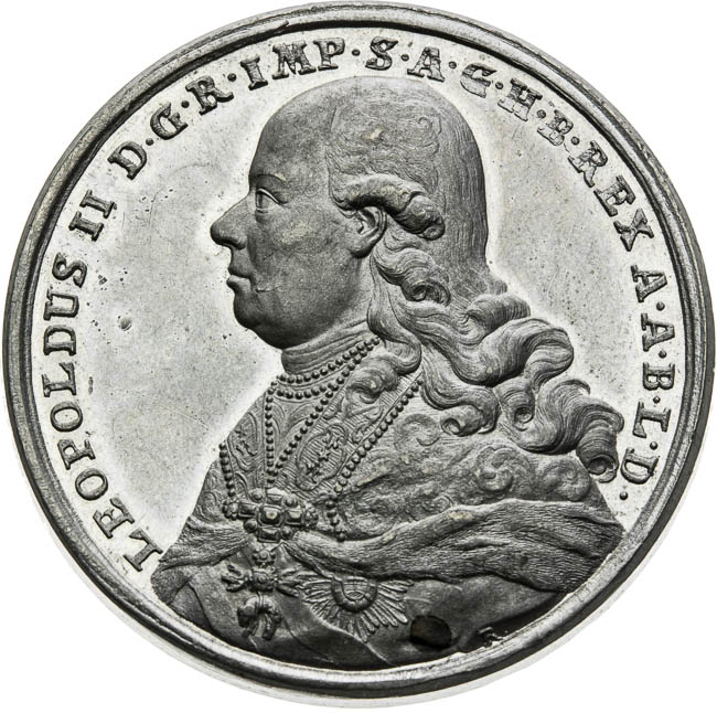Medaila 1791 - averz