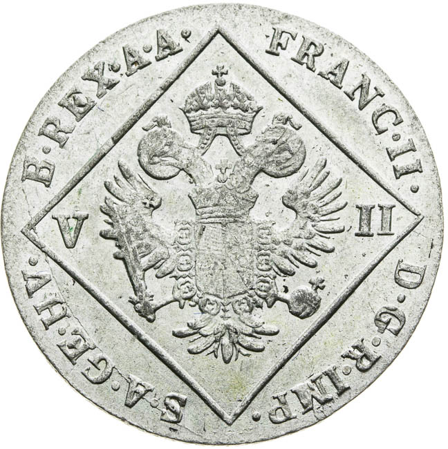 VII Kreutzer 1802 - front