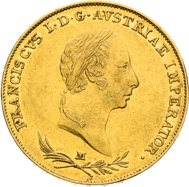 Sovrano 1829 - avers