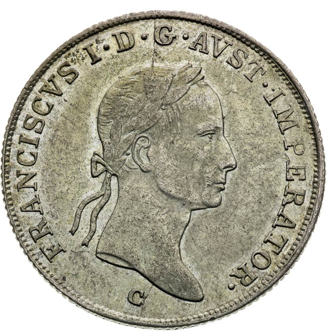 20 Grajciar 1833 - averz