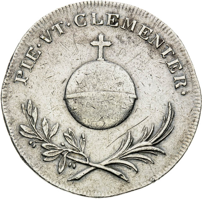 Strieborný žetón 1825 - reverz