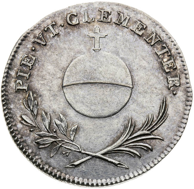 Strieborný žetón 1825 - reverz