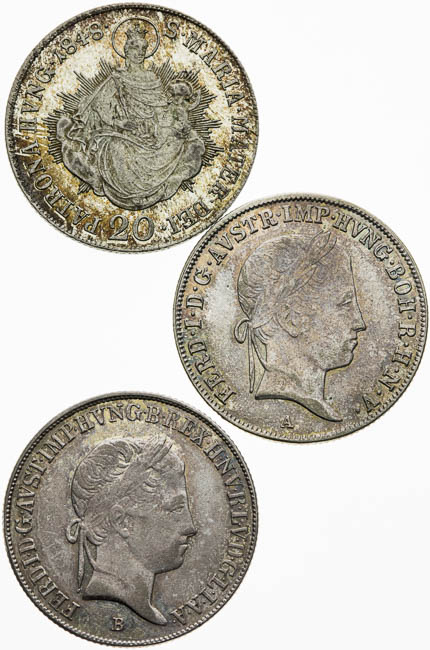 20 Krejcar (3 ks) - revers