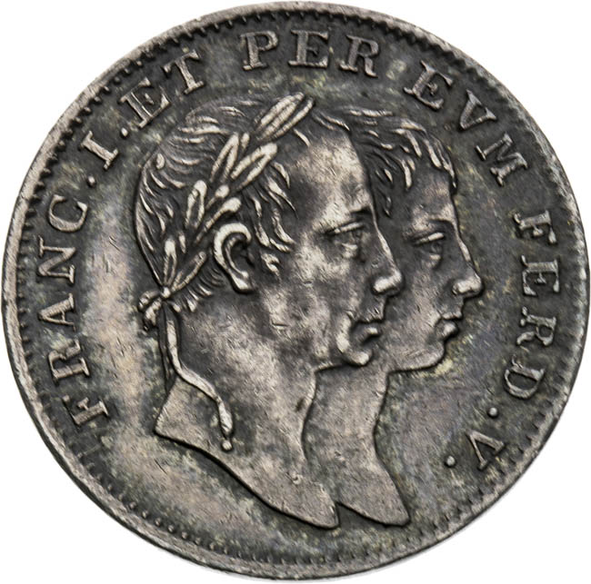 Stříbrný žeton 1830 - avers