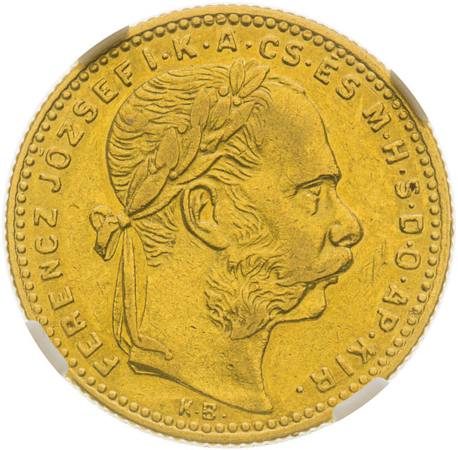 8 Zlatník 1891 - avers