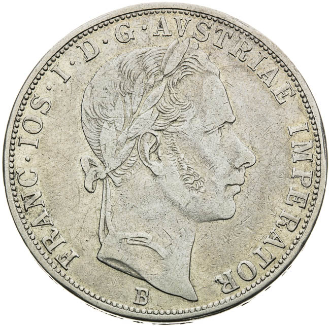2 Zlatník 1859 - avers