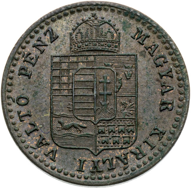 5/10 Kreutzer 1882 - front