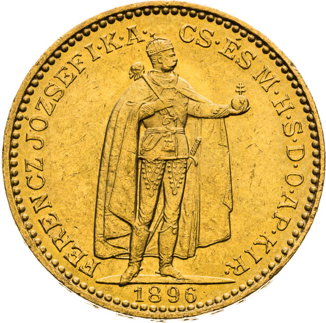 20 Korona 1896 - avers