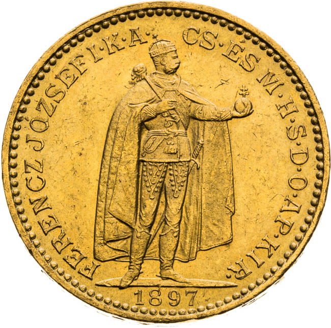 20 Korona 1897 - avers