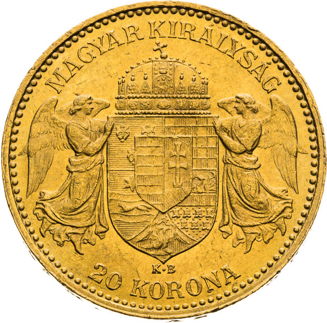 20 Korona 1897 - revers