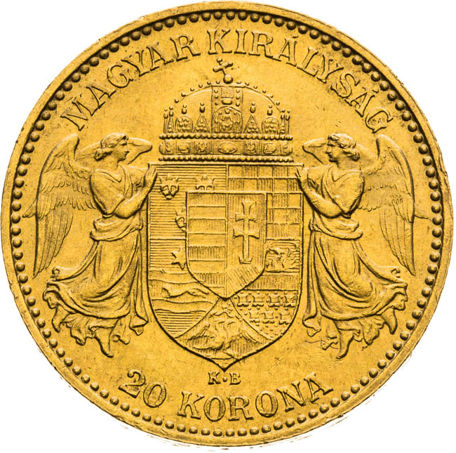 20 Korona 1898 - revers