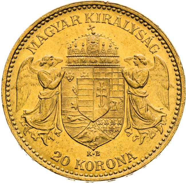 20 Korona 1899 - revers