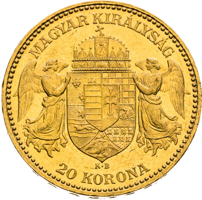 20 Korona 1900 - revers