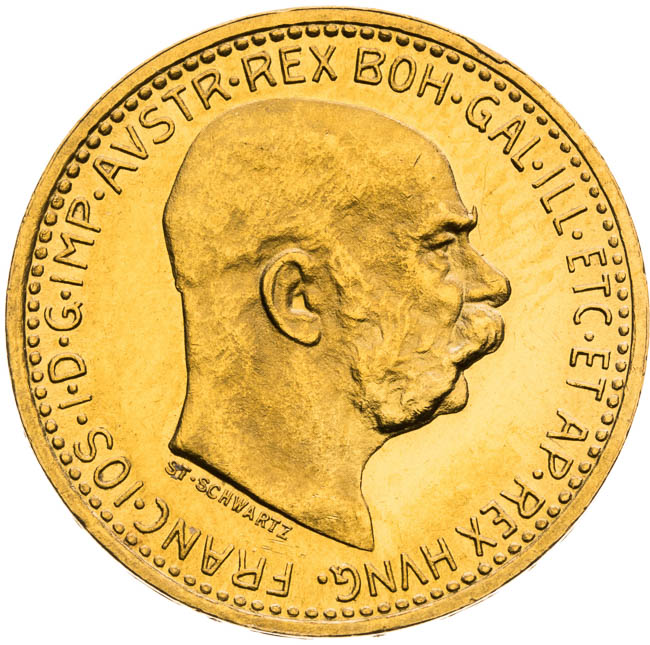 10 Korona 1910 - avers