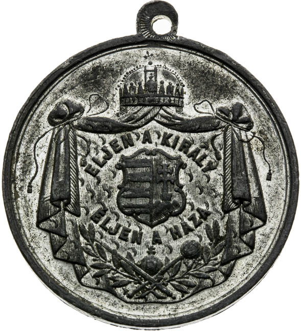 Medaila 1867 - reverz