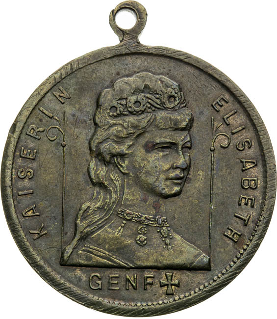Medaila 1898 - averz
