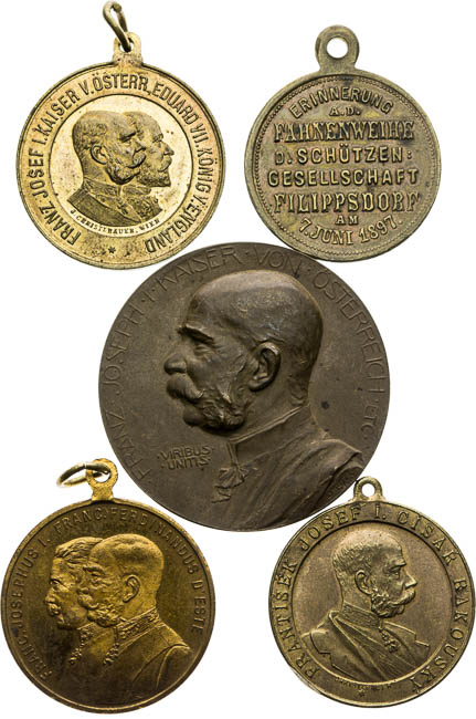 Medals (5 pcs) - front