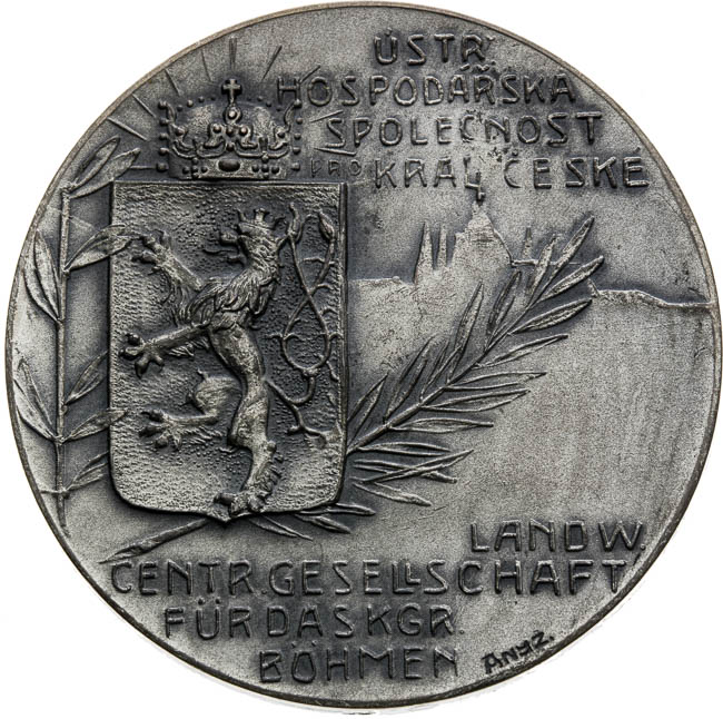 Silver medal  - front