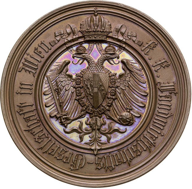 Medal 1866 - front
