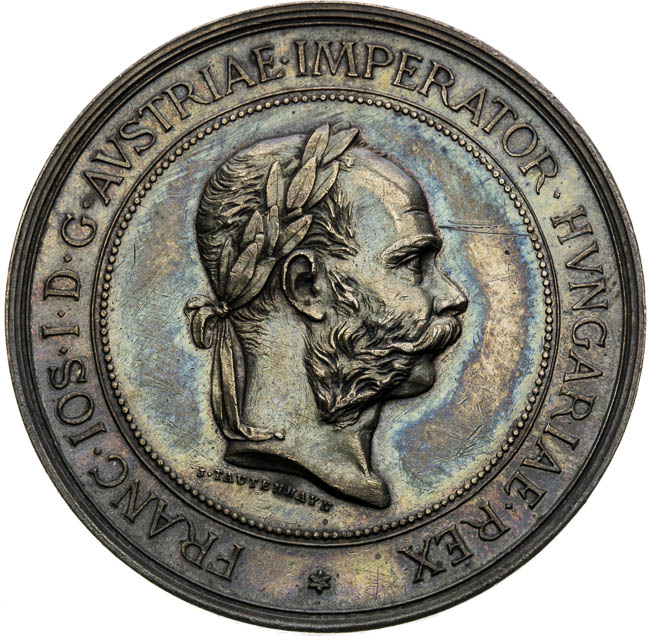 Silver medal  - front